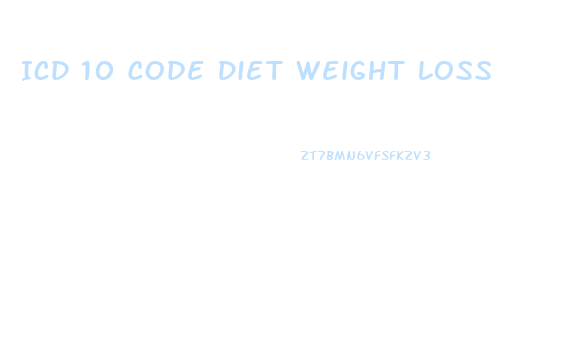 Icd 10 Code Diet Weight Loss