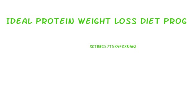 Ideal Protein Weight Loss Diet Program