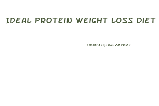 Ideal Protein Weight Loss Diet Reviews