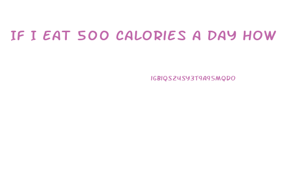 If I Eat 500 Calories A Day How Much Weight Will I Lose