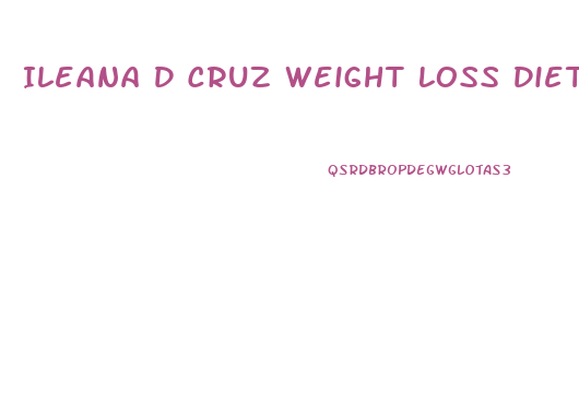 Ileana D Cruz Weight Loss Diet Chart For 2024