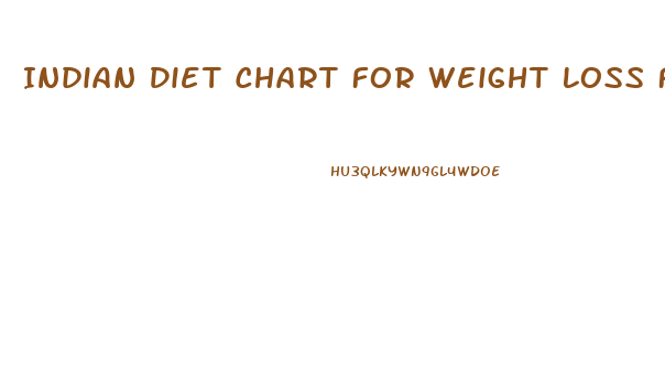 Indian Diet Chart For Weight Loss For Female 2024 Calories