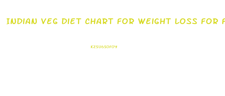 Indian Veg Diet Chart For Weight Loss For Female