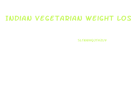 Indian Vegetarian Weight Loss Diet Menu Plan