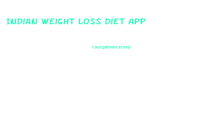 Indian Weight Loss Diet App