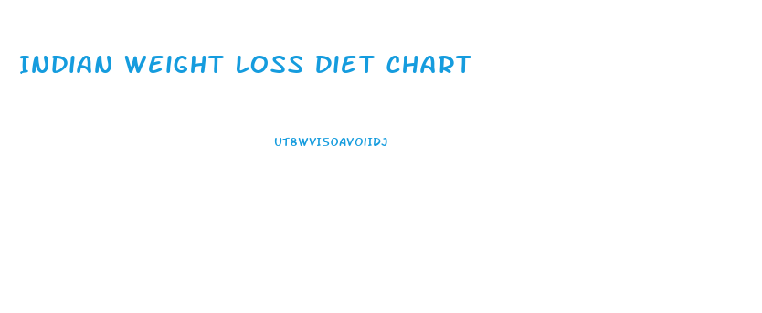 Indian Weight Loss Diet Chart