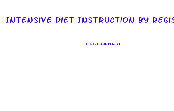 Intensive Diet Instruction By Registered Dietitians Improves Weight Loss Success