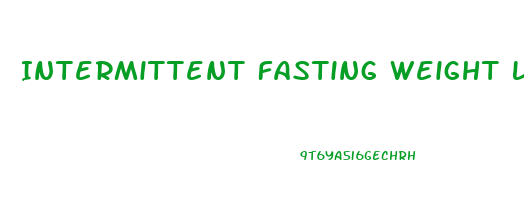 Intermittent Fasting Weight Loss Diet Dr Oz