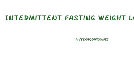 Intermittent Fasting Weight Loss Diet Nbc News