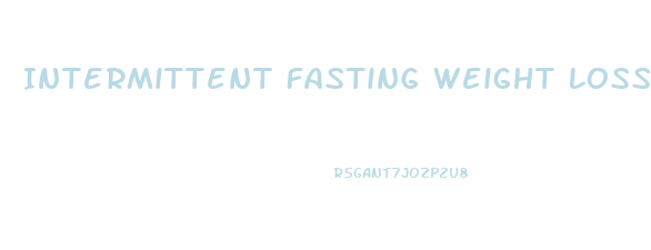 Intermittent Fasting Weight Loss Diet Soda