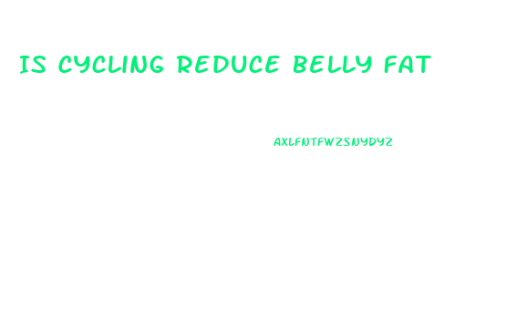 Is Cycling Reduce Belly Fat