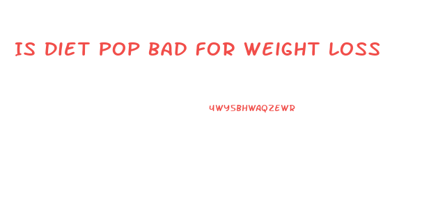 Is Diet Pop Bad For Weight Loss