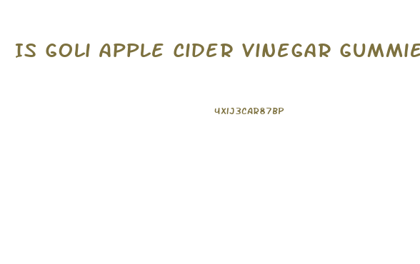 Is Goli Apple Cider Vinegar Gummies Good For Weight Loss