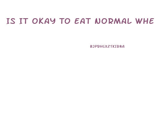 Is It Okay To Eat Normal When Working Out And Taking Hydrocut Pills Can You Still Lose Weight