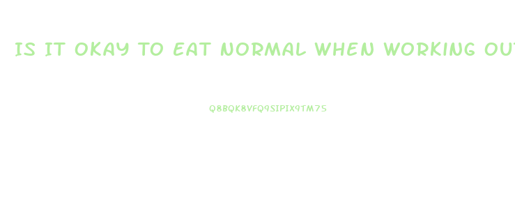 Is It Okay To Eat Normal When Working Out And Taking Hydrocut Pills Can You Still Lose Weight