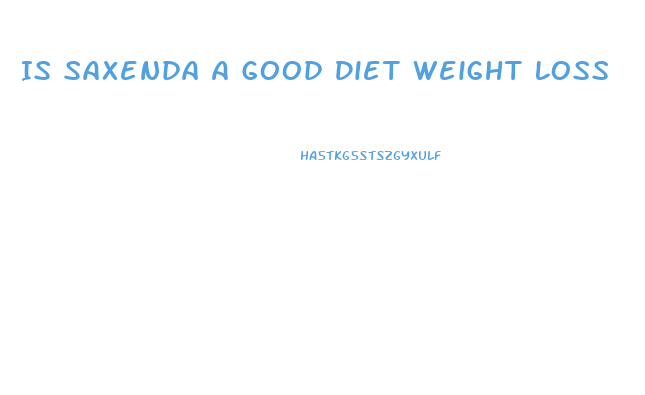 Is Saxenda A Good Diet Weight Loss