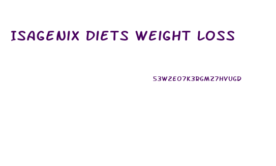 Isagenix Diets Weight Loss