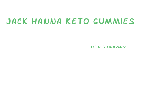 Jack Hanna Keto Gummies