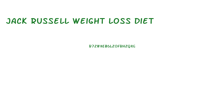 Jack Russell Weight Loss Diet