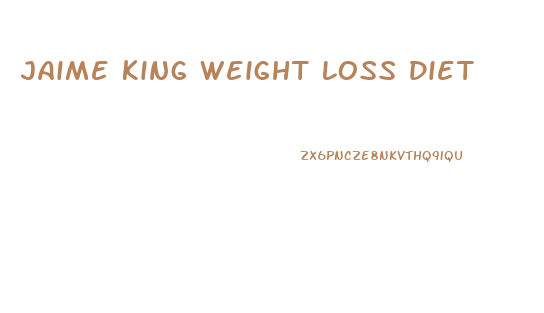 Jaime King Weight Loss Diet