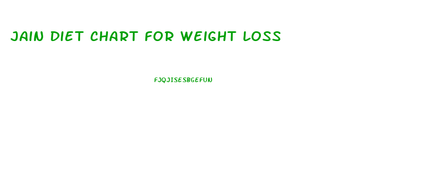 Jain Diet Chart For Weight Loss