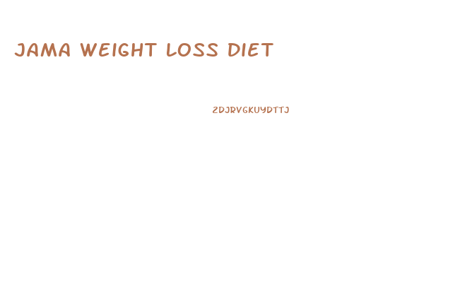 Jama Weight Loss Diet