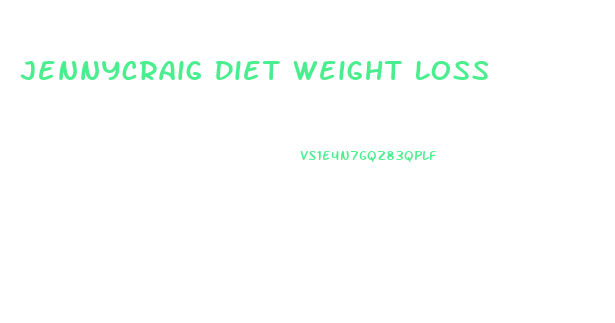 Jennycraig Diet Weight Loss