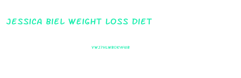 Jessica Biel Weight Loss Diet