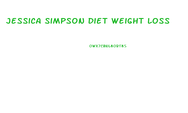 Jessica Simpson Diet Weight Loss