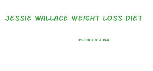 Jessie Wallace Weight Loss Diet