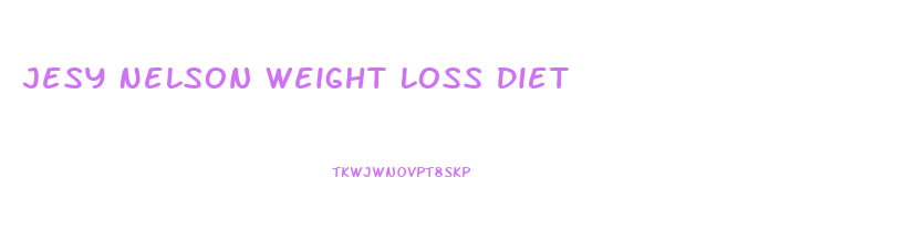 Jesy Nelson Weight Loss Diet