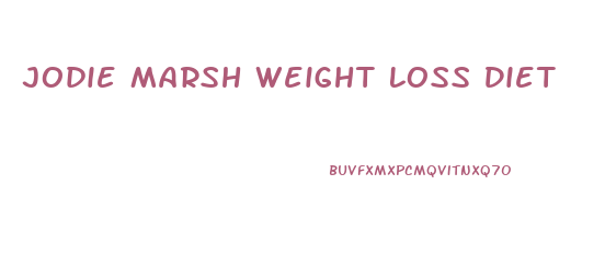 Jodie Marsh Weight Loss Diet