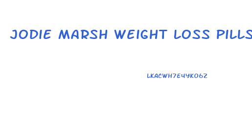 Jodie Marsh Weight Loss Pills