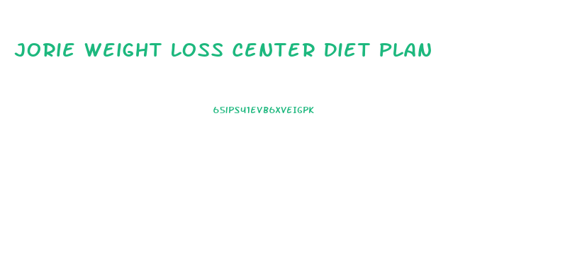 Jorie Weight Loss Center Diet Plan