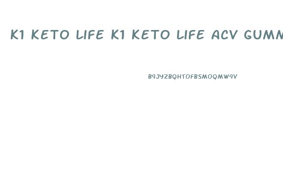 K1 Keto Life K1 Keto Life Acv Gummies Stores