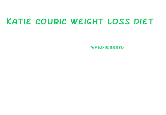 Katie Couric Weight Loss Diet