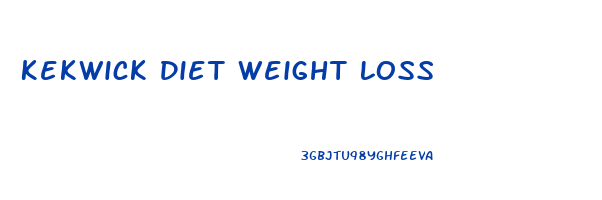 Kekwick Diet Weight Loss