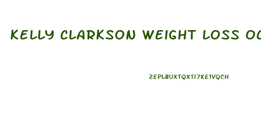 Kelly Clarkson Weight Loss October 2024