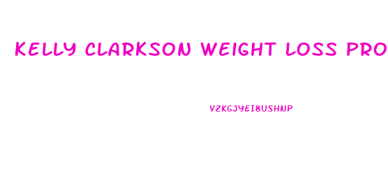 Kelly Clarkson Weight Loss Products