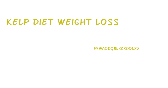 Kelp Diet Weight Loss
