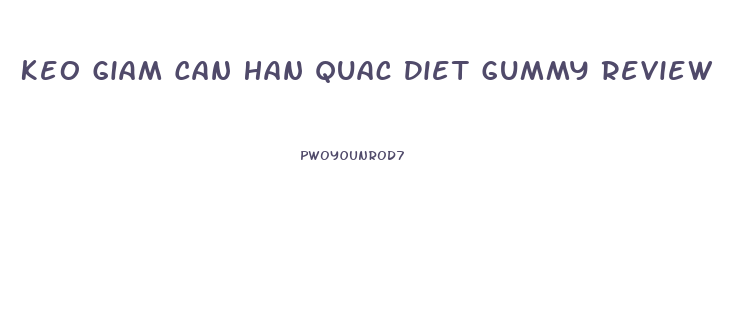 Keo Giam Can Han Quac Diet Gummy Review