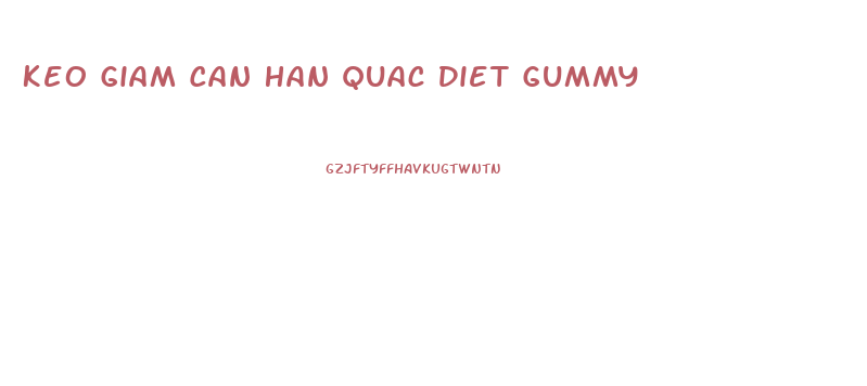 Keo Giam Can Han Quac Diet Gummy