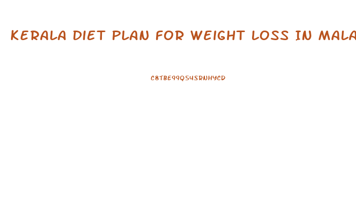 Kerala Diet Plan For Weight Loss In Malayalam Pdf