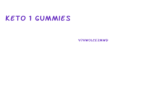 Keto 1 Gummies