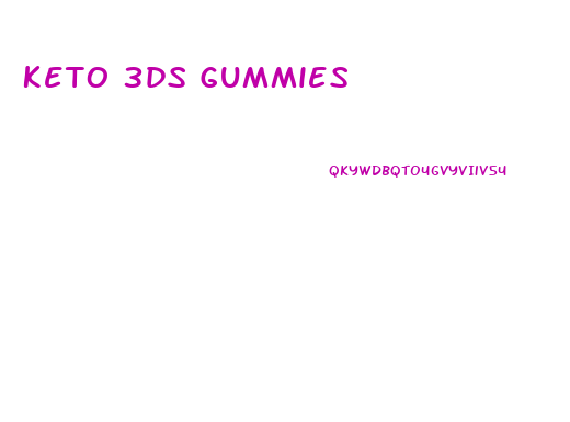 Keto 3ds Gummies