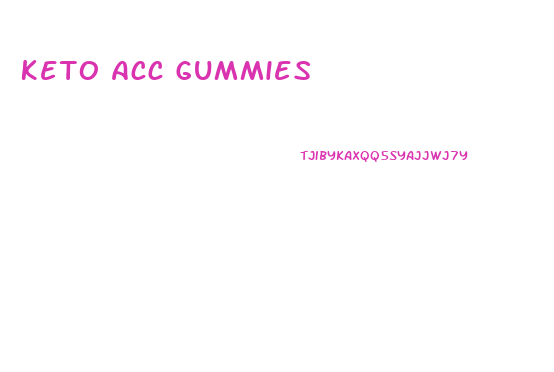 Keto Acc Gummies