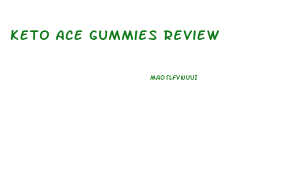 Keto Ace Gummies Review