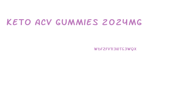 Keto Acv Gummies 2024mg