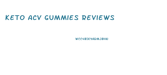 Keto Acv Gummies Reviews