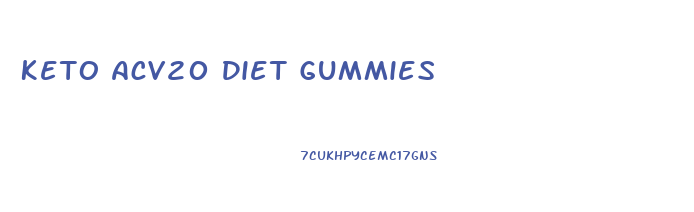 Keto Acv20 Diet Gummies